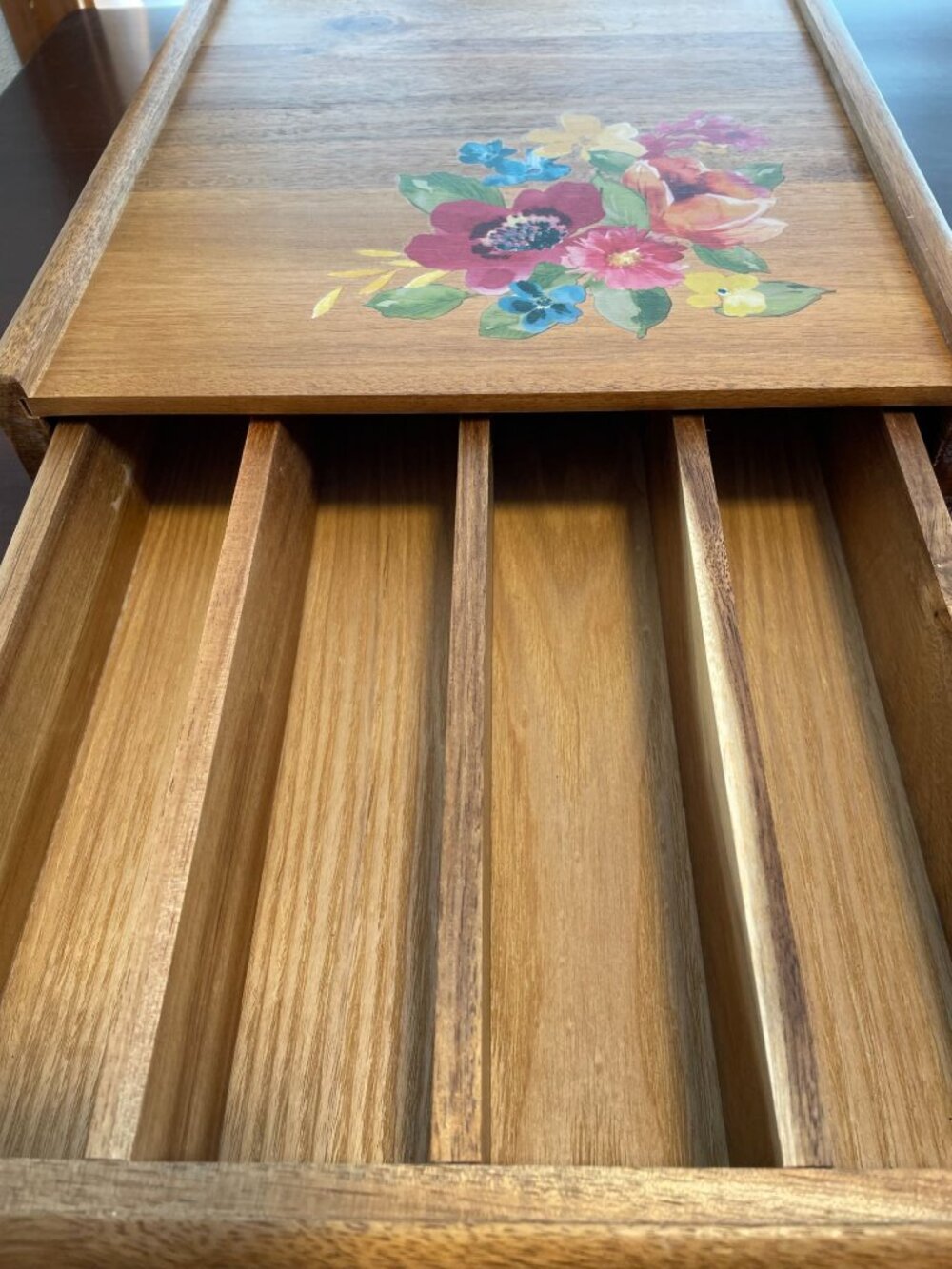 Discontinued Pioneer Woman Wildflower Wimsey Coffee Pod Storage Drawer - Picture 3 of 8